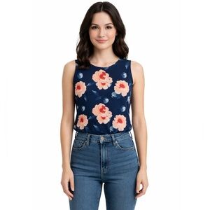 Floral Sleeveless Top